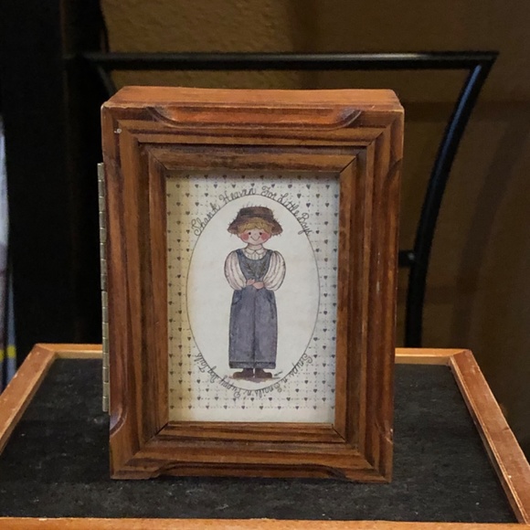 Vintage Wooden Jewelry Box - Picture 3 of 6